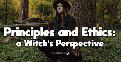 Ethical witch immoral witch